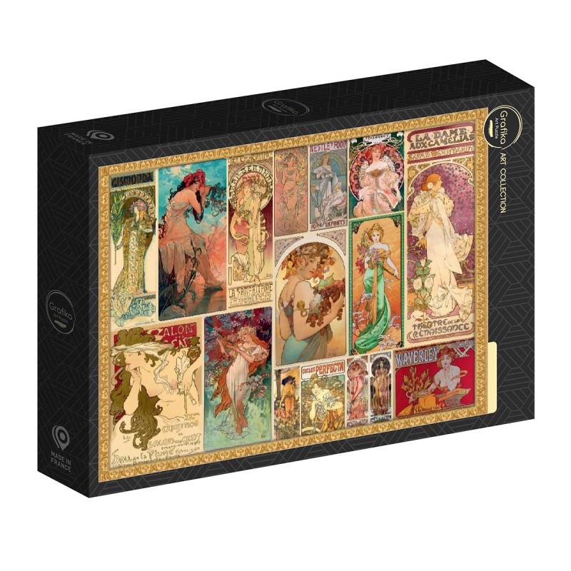 Alfons Mucha Collage, Grafika (2000)