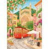 Port de Soller 500 stukjes Pieces & Peace  puzzel