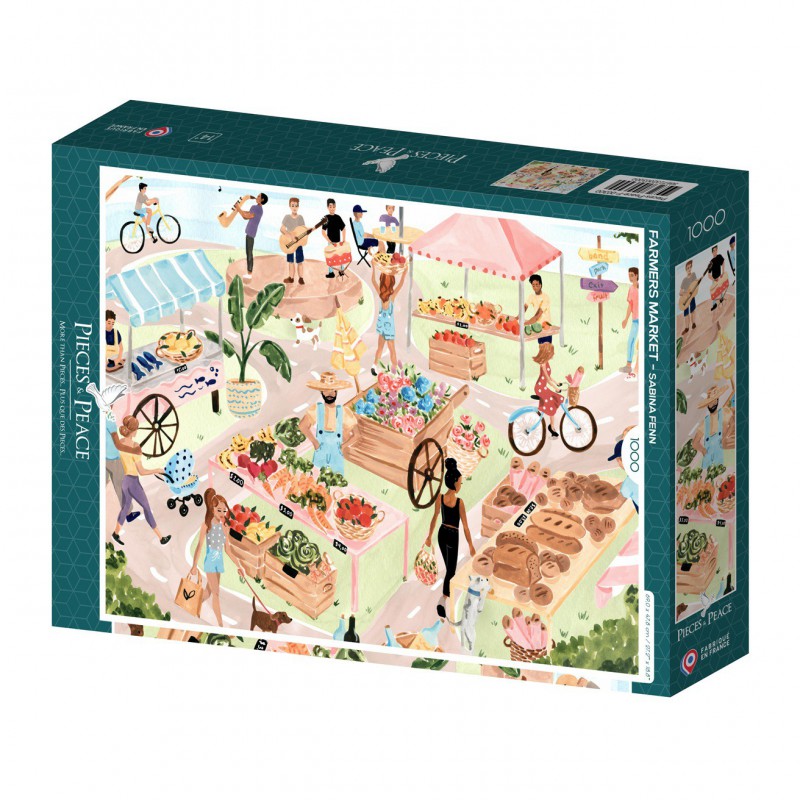Farmers Market, 1000 stukjes Pieces & Peace