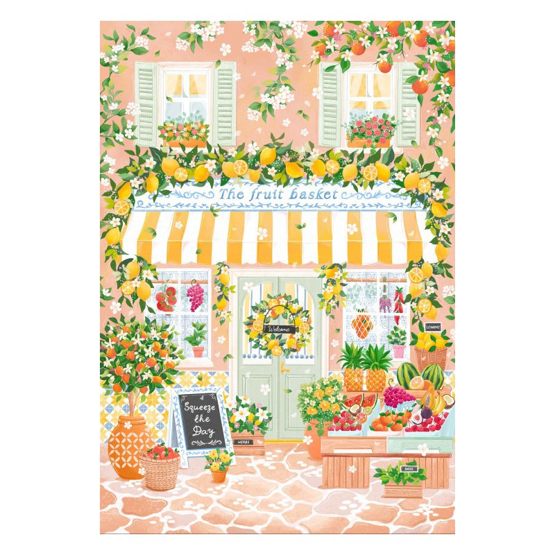 The Fruit Basket 1000 stukjes Pieces & Peace  puzzel