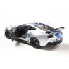 Shelby Mustang Super Snake '25, grijs met blauwe strepen - 1:18 - Solido