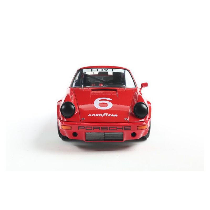 Porsche 911 IROC nr 6 FYOT Daytona '74, rood - 1:18 - Solido