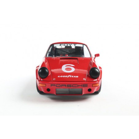 Porsche 911 IROC nr 6 FYOT Daytona '74, rood - 1:18 - Solido