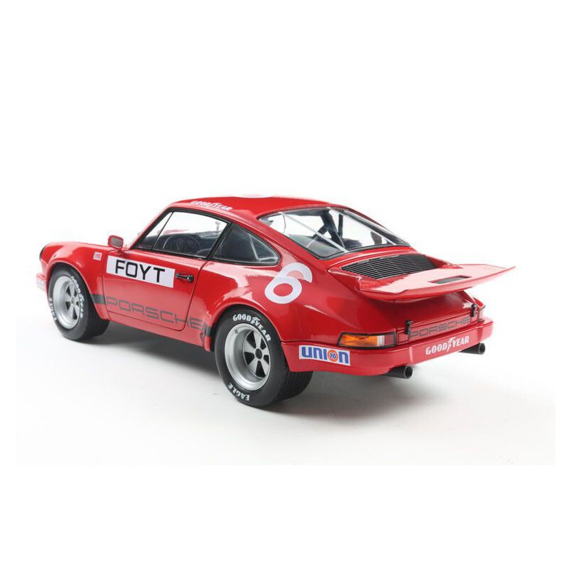 Porsche 911 IROC nr 6 FYOT Daytona '74, rood - 1:18 - Solido