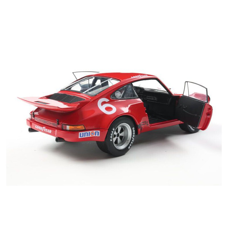Porsche 911 IROC nr 6 FYOT Daytona '74, rood - 1:18 - Solido