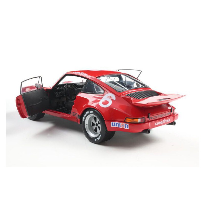 Porsche 911 IROC nr 6 FYOT Daytona '74, rood - 1:18 - Solido