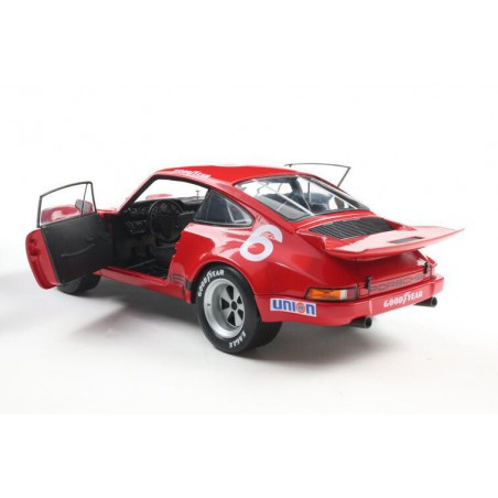 Porsche 911 IROC nr 6 FYOT Daytona '74, rood - 1:18 - Solido