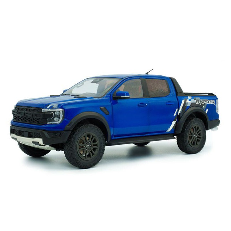 Ford Ranger Raptor '24, blauw - 1:18 - Solido