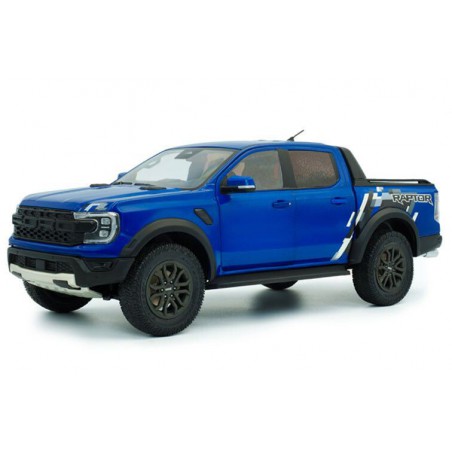 Ford Ranger Raptor '24, blauw - 1:18 - Solido