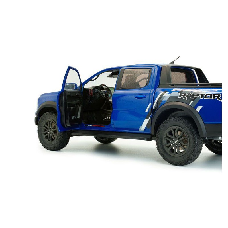 Ford Ranger Raptor '24, blauw - 1:18 - Solido