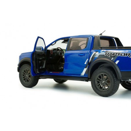 Ford Ranger Raptor '24, blauw - 1:18 - Solido