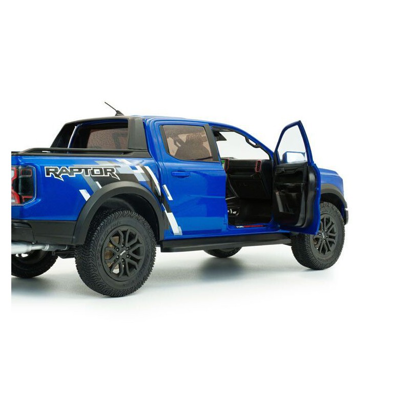 Ford Ranger Raptor '24, blauw - 1:18 - Solido