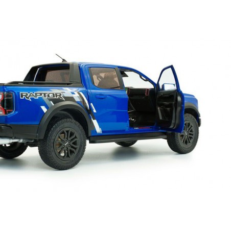 Ford Ranger Raptor '24, blauw - 1:18 - Solido