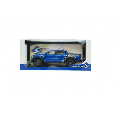 Ford Ranger Raptor '24, blauw - 1:18 - Solido