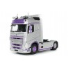 Volvo FH XL Globetrotter '23, zilver/paars - 1:24 - Solido