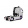 Volvo FH XL Globetrotter '23, zilver/paars - 1:24 - Solido