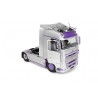 Volvo FH XL Globetrotter '23, zilver/paars - 1:24 - Solido