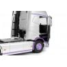 Volvo FH XL Globetrotter '23, zilver/paars - 1:24 - Solido