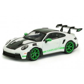 Porsche 911 (992) GT3 RS Tribute to Carrera RS '23, wit/groen - 1:43 - Solido