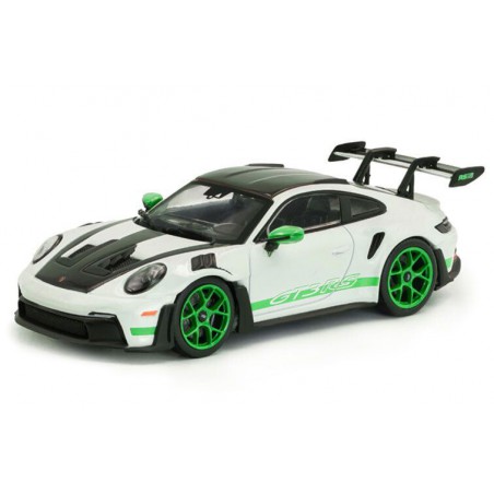 Porsche 911 (992) GT3 RS Tribute to Carrera RS '23, wit/groen - 1:43 - Solido