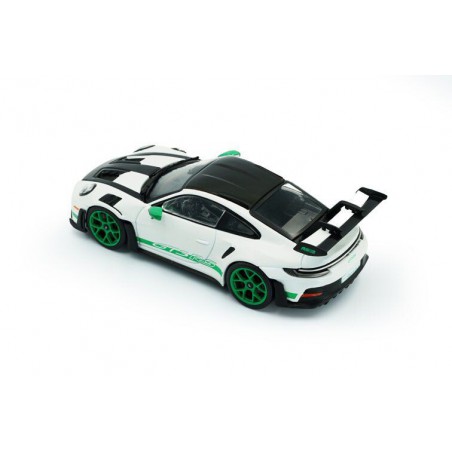 Porsche 911 (992) GT3 RS Tribute to Carrera RS '23, wit/groen - 1:43 - Solido