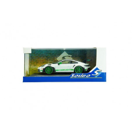 Porsche 911 (992) GT3 RS Tribute to Carrera RS '23, wit/groen - 1:43 - Solido