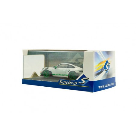 Porsche 911 (992) GT3 RS Tribute to Carrera RS '23, wit/groen - 1:43 - Solido