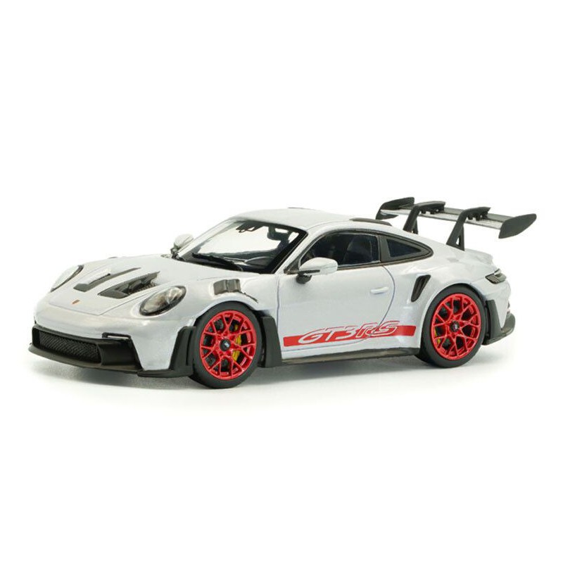 Porsche 911 (992) GT3 RS '23, grijs/rood - 1:43 - Solido