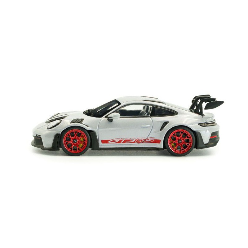 Porsche 911 (992) GT3 RS '23, grijs/rood - 1:43 - Solido