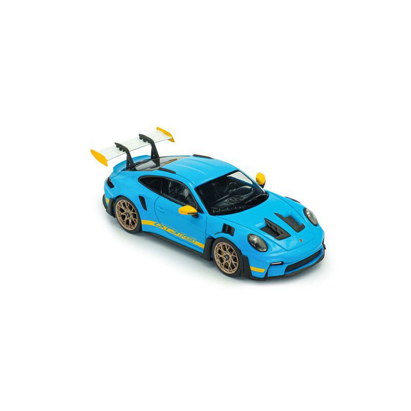 Porsche 911 (992) GT3 RS Tri. 24H Daytona '23, blauw - 1:43 - Solido
