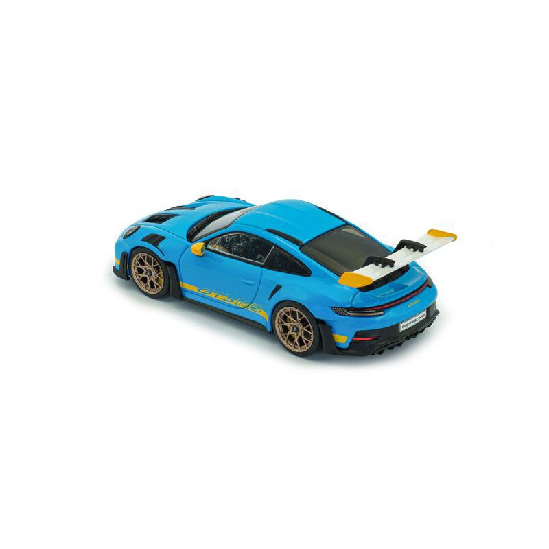 Porsche 911 (992) GT3 RS Tri. 24H Daytona '23, blauw - 1:43 - Solido