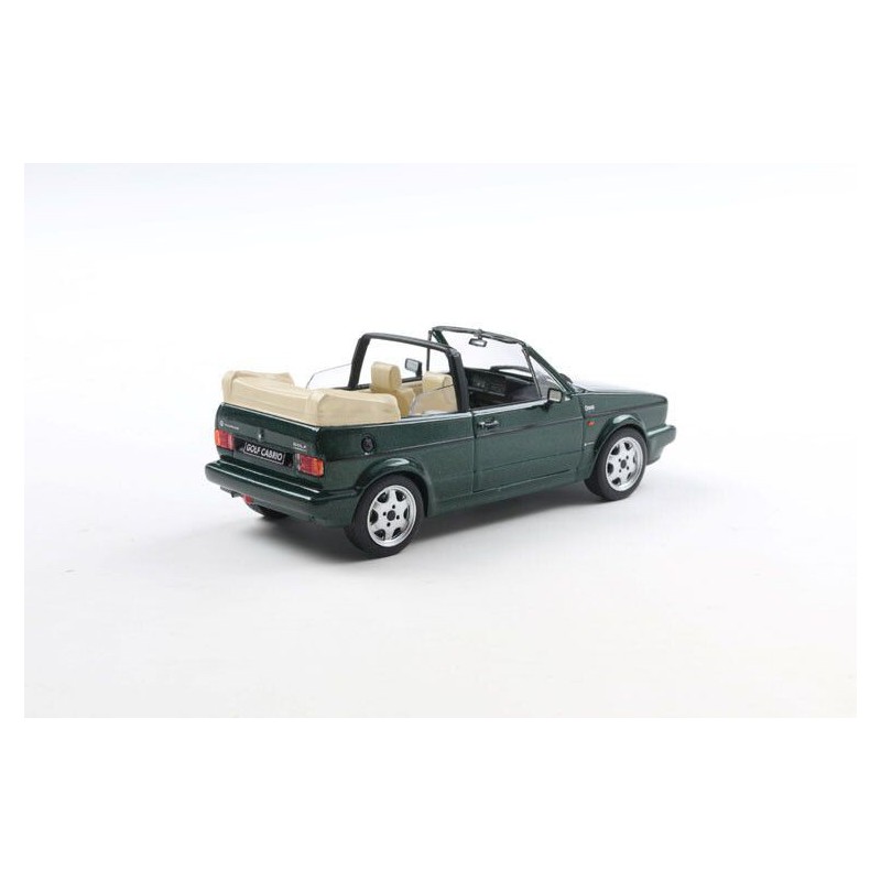 VW Golf cabrio classic line '92, groen - 1:43 - Solido