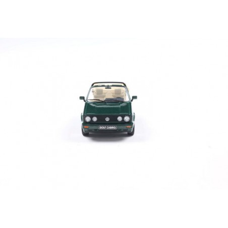 VW Golf cabrio classic line '92, groen - 1:43 - Solido