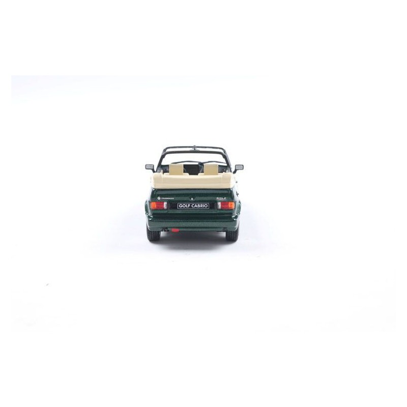 VW Golf cabrio classic line '92, groen - 1:43 - Solido