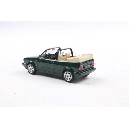 VW Golf cabrio classic line '92, groen - 1:43 - Solido