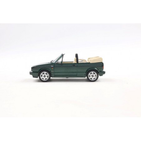 VW Golf cabrio classic line '92, groen - 1:43 - Solido