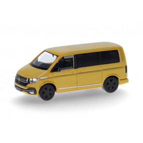 VW T6.1 Caravelle, geel 1:87, Herpa