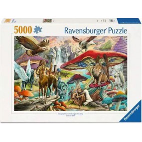 Mushrooms and myths, 5000 stukjes Ravensburger