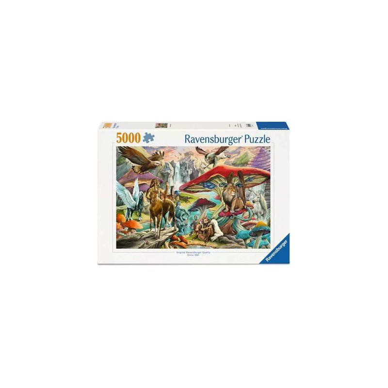 Mushrooms and myths, 5000 stukjes Ravensburger