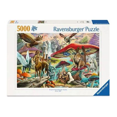 Mushrooms and myths, 5000 stukjes Ravensburger