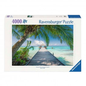 Dream beach on the Maladives 4000st Ravensburger.
