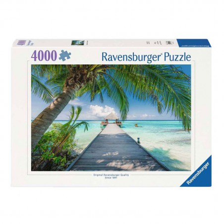 Dream beach on the Maladives 4000st Ravensburger.