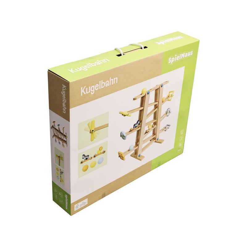 Kogelbaan hout met div. figuren, Spielmaus