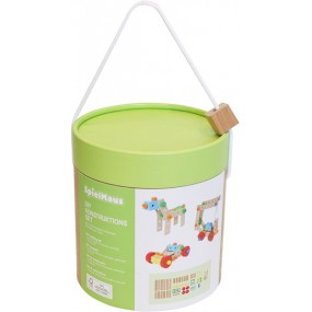 Spielmaus Bouwset, 90 onderdelen