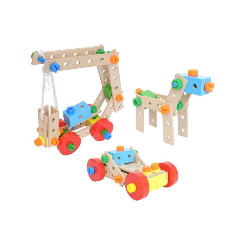 Spielmaus Bouwset, 90 onderdelen