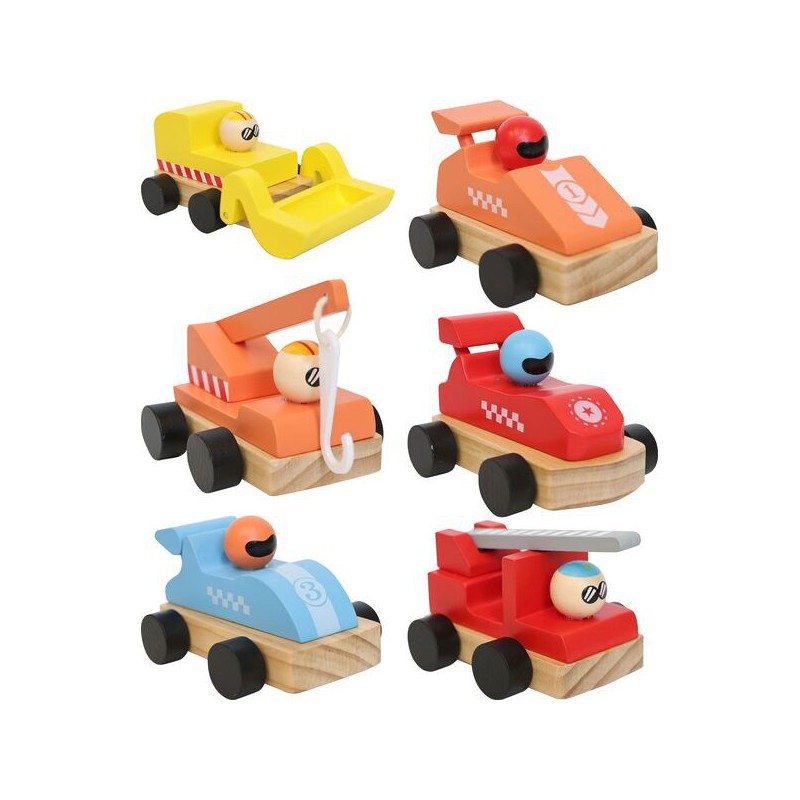 Spielmaus Kleine Flitzer, 6-kleuren