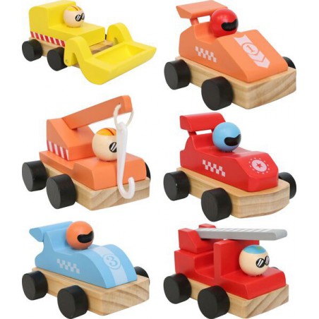 Spielmaus Kleine Flitzer, 6-kleuren