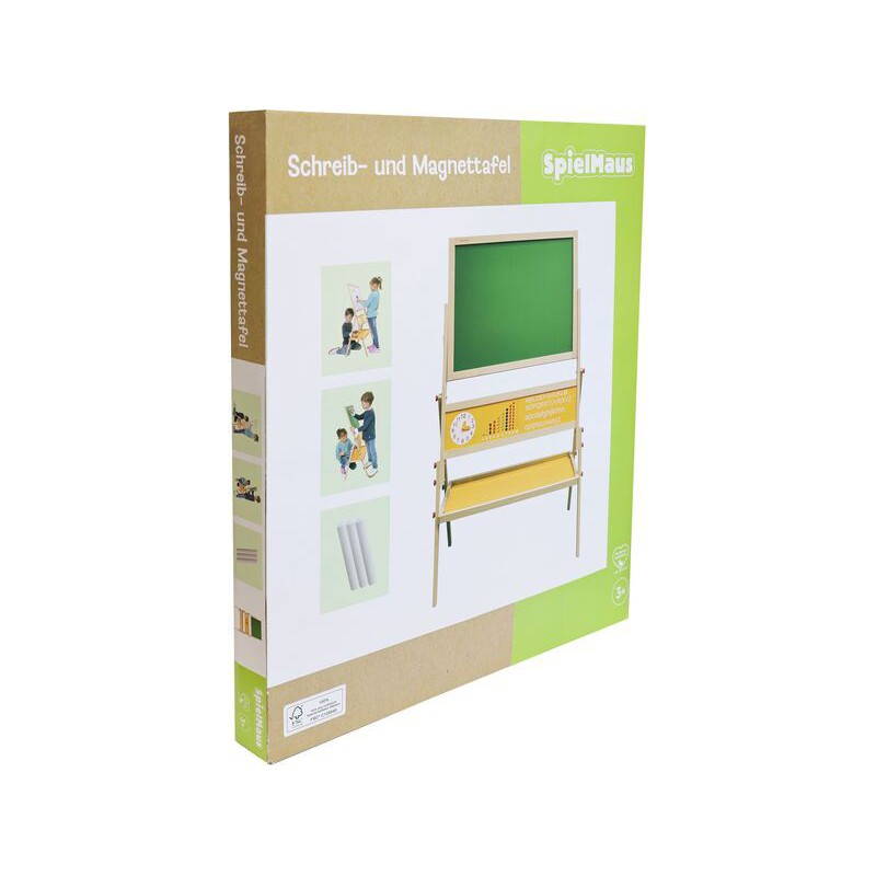 Spielmaus schrijf- en magnetisch whiteboard, inclusief krijt