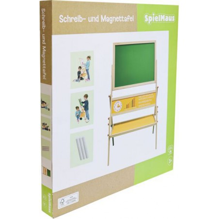 Spielmaus schrijf- en magnetisch whiteboard, inclusief krijt