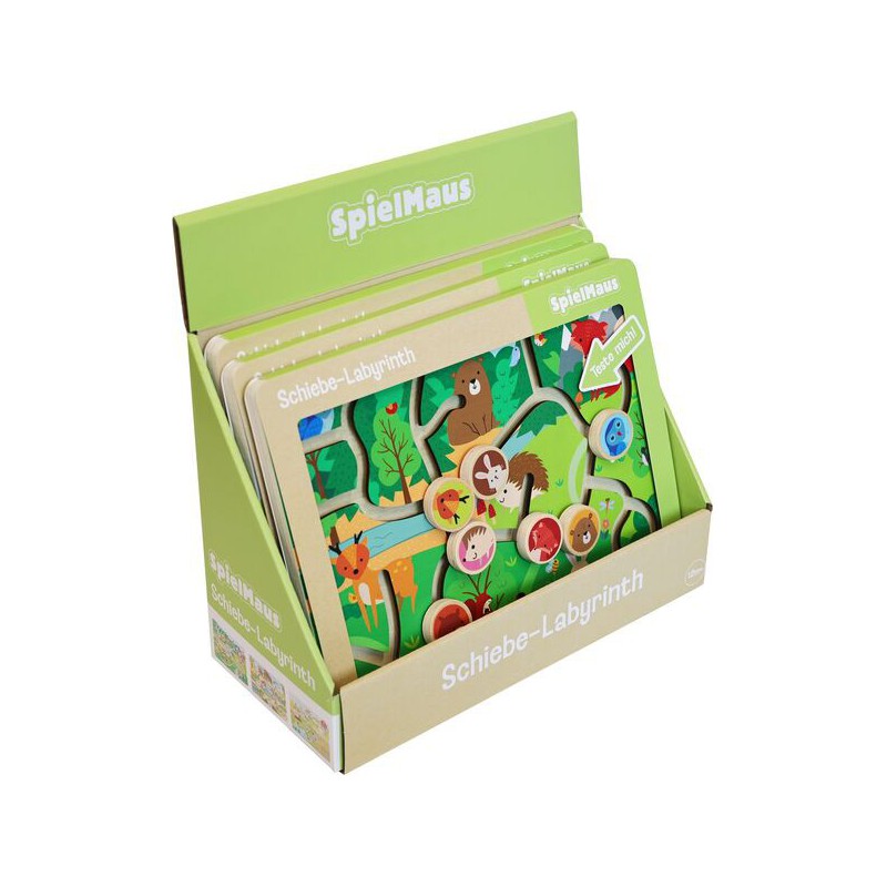 Spielmaus Schuiflabyrint 3-voudig gevarieerd